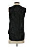 Vince Camuto Polka Dots Black Sleeveless Blouse Size XS - photo 2