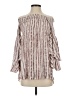 Illa Illa 100% Rayon Ivory 3/4 Sleeve Blouse Size S - photo 1