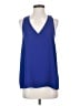 Banana Republic 100% Polyester Blue Sleeveless Blouse Size S - photo 1