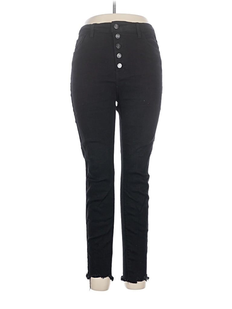 Pre-owned Kancan Jeans Jeggings In Black