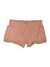 Avia Solid Tan Burgundy Shorts Size 20 - photo 1