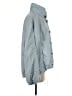 H&M 100% Polyamide Solid Blue Raincoat Size M - photo 4