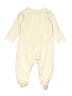 Assorted Brands Solid Ivory Long Sleeve Onesie Size 3-6 mo - photo 2
