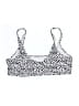 Shein Animal Print White Swimsuit Top Size M - photo 2