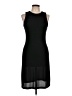 Sisley 100% Polyester Solid Black Cocktail Dress Size L - photo 1