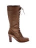 FRYE 100% Leather Brown Boots Size 8 1/2 - photo 1