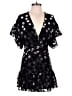 Saylor Polka Dots Black Romper Size M - photo 1