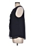 Ann Taylor Black Sleeveless Blouse Size L - photo 5