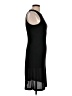 Sisley 100% Polyester Solid Black Cocktail Dress Size L - photo 4