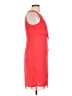 Cato 100% Polyester Solid Red Cocktail Dress Size 8 - photo 4