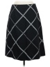 Talbots Argyle Black Casual Skirt Size 6 - photo 1
