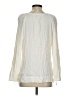 Point Sur 100% Viscose Ivory Long Sleeve Blouse Size XS - photo 2
