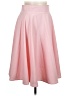 Choies 100% Polyester Solid Pink Formal Skirt Size L - photo 1
