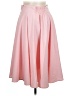 Choies 100% Polyester Solid Pink Formal Skirt Size L - photo 2