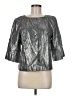 Yansi Fugel Metallic Silver Jacket Size 8 - photo 1