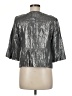 Yansi Fugel Metallic Silver Jacket Size 8 - photo 2