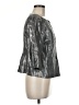 Yansi Fugel Metallic Silver Jacket Size 8 - photo 4