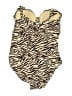 Torrid Animal Print Brown One Piece Swimsuit Size 2X (estimated) - photo 2