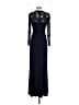 David Meister Blue Cocktail Dress Size 4 - photo 2