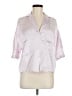 Vince. 100% Silk Metallic Pink Blouse Size XS - photo 1