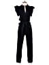 Sundays Solid Black Jumpsuit Size Med (2) - photo 1