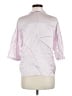 Vince. 100% Silk Metallic Pink Blouse Size XS - photo 2