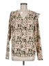 Shein Ivory Long Sleeve Blouse Size 8 - 10 - photo 1