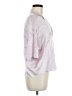 Vince. 100% Silk Metallic Pink Blouse Size XS - photo 4