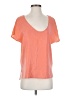 Joie 100% Silk Orange Short Sleeve Top Size XS - photo 1