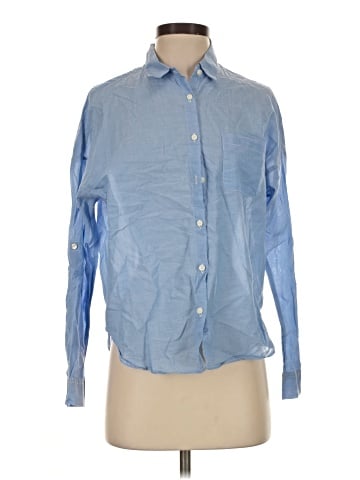 Giordano Long Sleeve Button-Down Shirt (view 1)