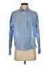 Giordano Blue Long Sleeve Button-Down Shirt Size S - photo 1