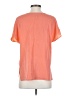 Joie 100% Silk Orange Short Sleeve Top Size XS - photo 2