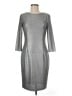 Gibson Latimer Metallic Silver Cocktail Dress Size M - photo 1