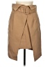 Elliatt Solid Tan Formal Skirt Size M - photo 1