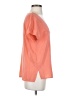 Joie 100% Silk Orange Short Sleeve Top Size XS - photo 4