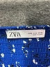 Zara Stars Blue Cocktail Dress Size M - photo 7