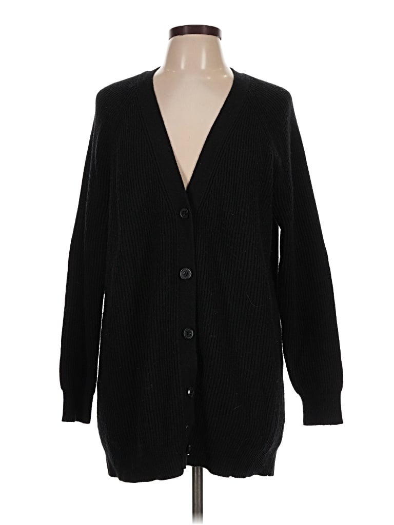 Pre-owned Michael Michael Kors Cardigan Sweater In Black