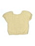 Levi's Yellow Short Sleeve Blouse Size 8 - 10 - photo 2