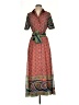 Gretchen Scott Designs 100% Polyester Paisley Red Casual Dress Size XS - photo 1