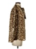 J.Crew 100% Polyester Animal Print Brown Long Sleeve Blouse Size XS - photo 4