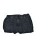 Free People 100% Linen Blue Denim Shorts Size 2 - photo 1
