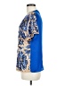 Neiman Marcus for Target 100% Polyester Blue Short Sleeve Blouse Size M - photo 5