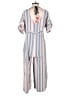 The Odells Stripes Blue Jumpsuit Size XS - photo 2
