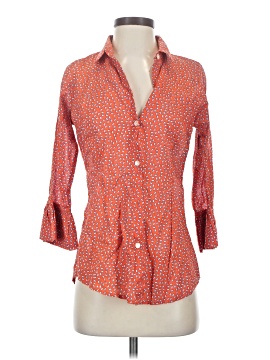 Gretchen Scott Designs 3/4 Sleeve Button Down Shirt
