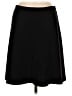 Theory Solid Black Wool Skirt Size 6 - photo 1