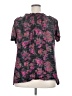 Faded Glory Black Short Sleeve Blouse Size 2X - photo 2