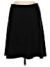 Theory Solid Black Wool Skirt Size 6 - photo 2