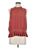Ann Taylor 100% Polyester Red Tank Top Size M - photo 1