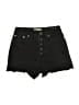 Madewell Black Denim Shorts Size 24 waist - photo 1