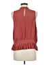 Ann Taylor 100% Polyester Red Tank Top Size M - photo 2